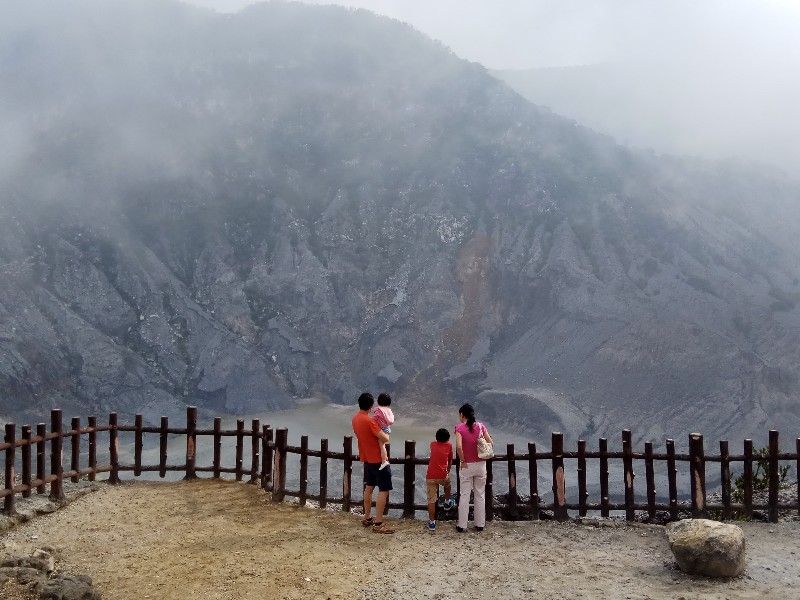 Tangkuban Parahu Volcano